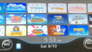 My Wii U Menu  vWii Menu amp USB Loader GX 08102024 [upl. by Uhthna]