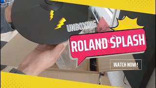 Roland Cymbal Cy5 amp Cy8  Unboxing [upl. by Micco]