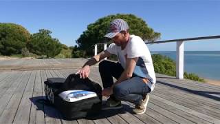 Test Sup hinchable y convertible para windsurf de decathlon 11quot y 320 litros [upl. by Bear]