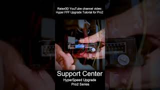 Raise3D Pro2 Series Hyper Speed Upgrade  Free Upgrade Process shorts 3dprinting [upl. by Berneta]