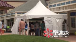 BIG SAVINGS at the Mall Wide Tent Sale Settlers Green 72831 2016 [upl. by Schell]