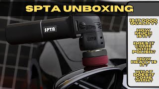 UNBOXING THE SPTA 3quot POLISHER  WHAT DOES IT COME WITH [upl. by Aiclid]