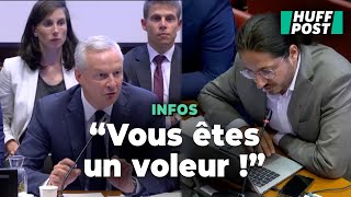 À lAssemblée nationale Bruno Le Maire le RN et LFI règlent leurs comptes en pleine commission [upl. by Amanda442]