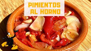 Pimientos Asados al Horno 🤤 ¡ASAR PIMIENTOS BIEN [upl. by Priest]