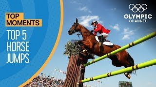 Most Exciting Equestrian Jump Offs at the Olympic Games  Top Moments [upl. by Corena231]