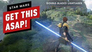 How to Quickly Get the DoubleBladed Lightsaber in Star Wars Jedi Fallen Order [upl. by Nifled]