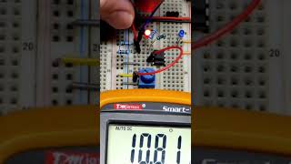 Parallel Resistor For More Current 12V to 14V6 LM358 Non Inv Comparator Circuit electronics howto [upl. by Hayward488]