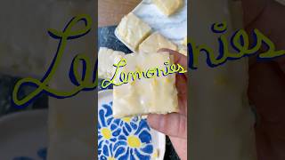 LEMONIES 🍋 ellos son primos del brownie pero de Limón recetasaludables lemonies brownie [upl. by Ddene]