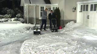 Earthwise 135 AMP Electric Snow Blower w18quot Wide Path with Rick Domeier [upl. by Lanie]