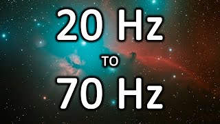 20 Hz TO 70 Hz 🔊ULTRA BASS TEST [upl. by Hakym63]