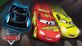 Lightning McQueen’s New Glowing Paint  Glow Racers Read Along  Pixar Cars [upl. by Whatley213]