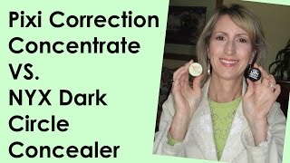 PIXI CORRECTION CONCENTRATE vs NYX DARK CIRCLE CONCEALER  Review [upl. by Dlorej]