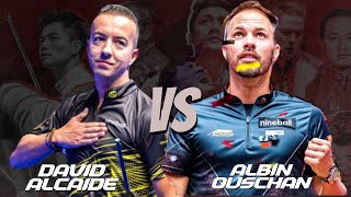 DAVID ALCAIDE VS ALBIN OUSCHAN  HANOI OPEN POOL CHAMPIONSHIP 2023 [upl. by Ahsikat]