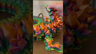 3d printed crystal dragon 3dprinting 3dprinteddragon bambulaba1 [upl. by Fotina]