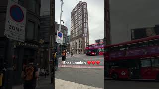 Aldgate East London in the midday ❤️ [upl. by Shirlie]