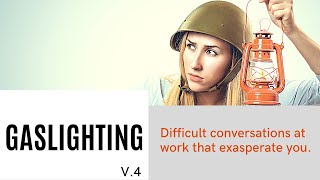 Gaslighting emotional abuse at work [upl. by Sudderth]