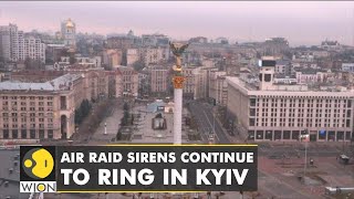 Air raid sirens continue to ring in Kyiv as Russia intensifies attack in the region  English News [upl. by Ailedroc248]