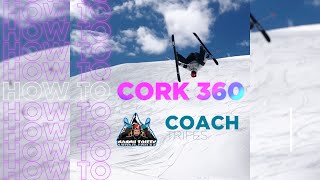 HOW TO ACTUALLY CORK 360 on Skis  Pro Indepth Tutorial [upl. by Haletta]