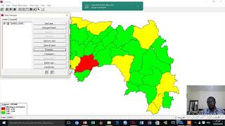 Analyse des indicateurs de surveillance PFA non polio  Cas pratique Guinée [upl. by Lilli]