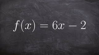 How to find the inverse of a linear function [upl. by Humbert]