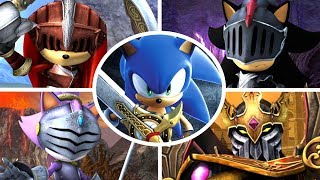 Sonic and the Black Knight  All Bosses  Cutscenes No Damage [upl. by Melan]