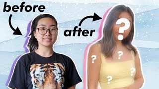 GLOW UP TRANSFORMATION for my BIRTHDAY dyed my hair for the first time  JENerationDIY [upl. by Sanford]