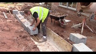 How to do a foundation for a small extension [upl. by Taran]