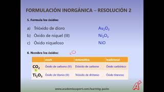 FORMULACIÓN INORGÁNICA HIDRUROS HIDRÓXIDOS ÓXIDOS [upl. by Enoch]