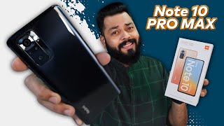 Redmi Note 10 Pro Max Unboxing And First Impressions ⚡ 120Hz sAMOLED 108MP Camera SD 732G amp More [upl. by Leizahaj]