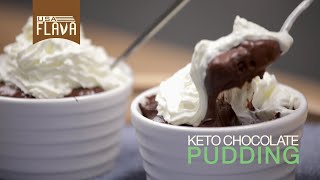 Xanthan Gum  USA Flava  How to make Keto Chocolate Pudding [upl. by Tijnar]