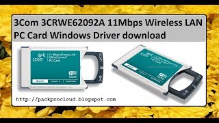 Driver 3Com 3CRSHPW196 11Mbps Wireless LAN PC Card Windows [upl. by Adnamor440]