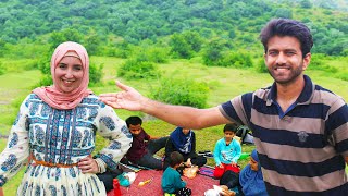 اتفسحنا مع عيلة زوجي في الهند  طبخنا علي الحطب  Indian family picnic [upl. by Htiffirg436]