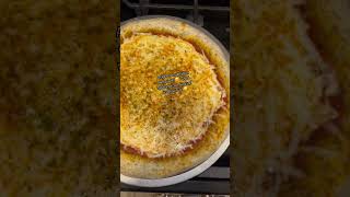 Diy pizza with trader joes pizza crust 😋 holidaysonshorts [upl. by Ashlen]