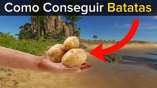 Como Conseguir Batatas No Stranded Deep [upl. by Anaher]