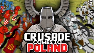 Prussian Crusade Battle of Grunwald  Animated History [upl. by Derwon]