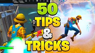 50 Tips amp Tricks For The New Fortnite Season [upl. by Ryhpez]