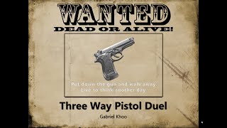 Three Way Pistol Duel Logic Puzzle [upl. by Earehs]