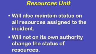 ICS200 Resource Management Pt 2 [upl. by Virnelli]