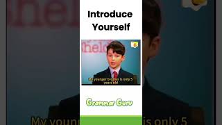 How to Introduce Yourself and My Friend  Speaking English Practice 🌟 [upl. by Ognimod]