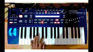 NOVATION │ Novation UltraNova  ARP [upl. by Elleivad]