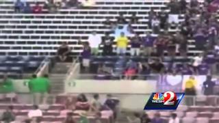 Orlando City fans arrested at Tampa Bay Rowdies game [upl. by Orazal]