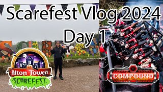 Scarefest Day 1 Vlog… Is Compound Any Good [upl. by Barrett908]