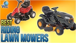 8 Best Riding Lawn Mowers 2018 [upl. by Eneluj]