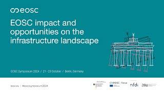 EOSC Symposium  Unconference  EOSC impact and opportunities on the infrastructure landscape [upl. by Dambro]