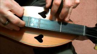 Brett Ridgeways Mountain Dulcimer Sample Lesson [upl. by Nylahs]