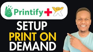 How To Setup A Printify Store On A Wix Website [upl. by Ramedlaw]