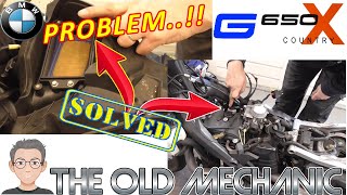 BMW G650 XCOUNTRY  XCHALLANGE  XMOTO AIRFILTER amp SPARK PLUG CHANGE PROBLEM SOLVED  👨‍🔧🏍 [upl. by Eillehs752]