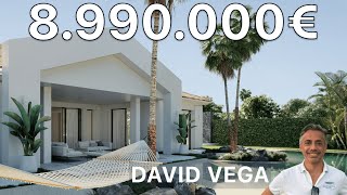 8990000€ Beach Resort Style Villa Marbella Nueva Andalucia DV2659 [upl. by Annaillil]