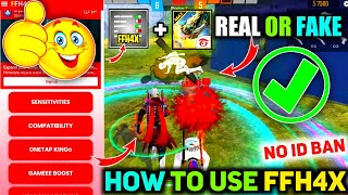 Free Fire Max New Hack App  How To Use FFH4X Free Fire Max Hack Tool App 2022 ffmaxhackapp [upl. by Lennor]