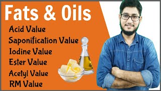 Qualitative analysis of fats and oils acid valuesaponification value iodineesteracetylRM value [upl. by Arakahs271]